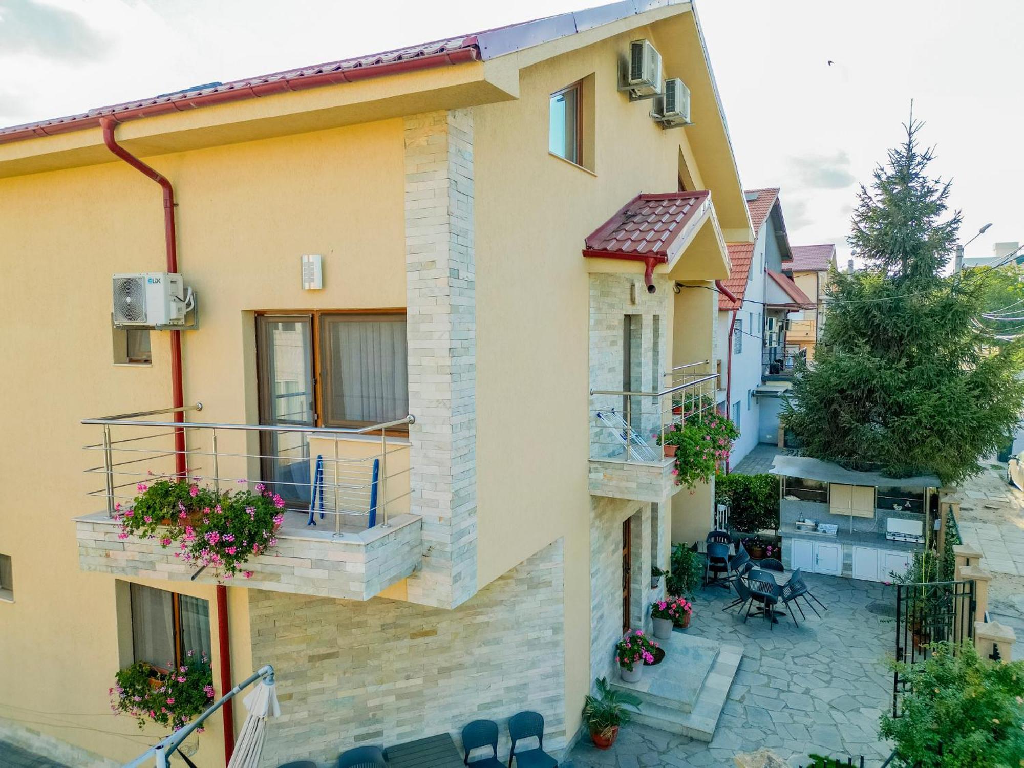 Hotel Vila Babai Eforie Nord Exterior foto