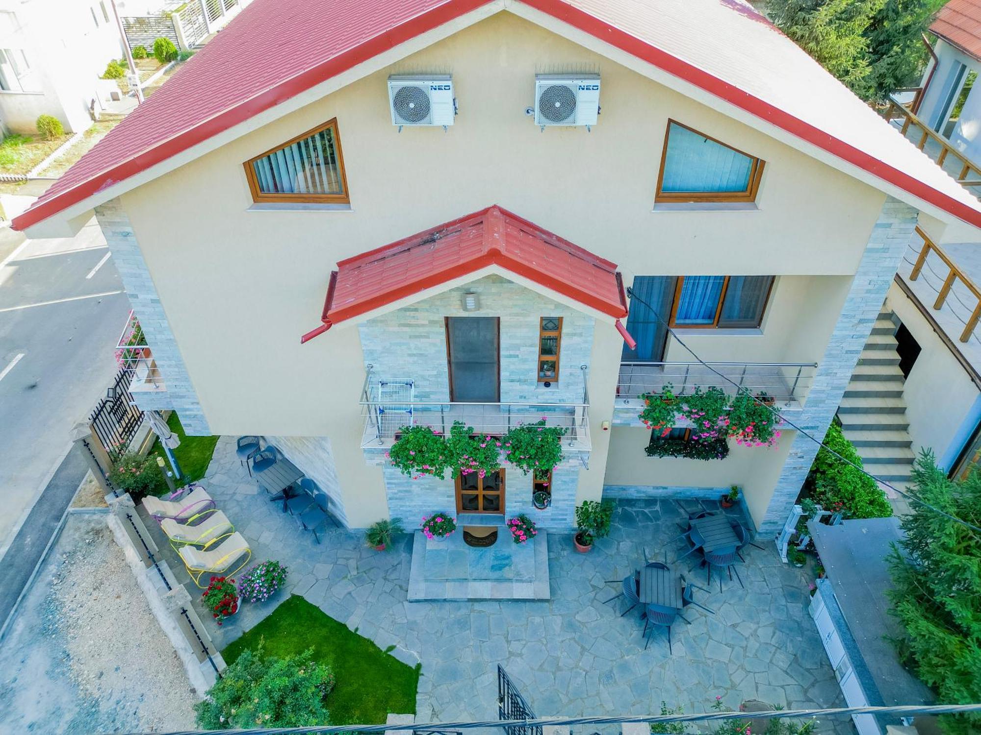 Hotel Vila Babai Eforie Nord Exterior foto